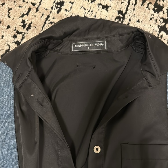 Manière de Voir Denim Blend Dress - Picture 4 of 8